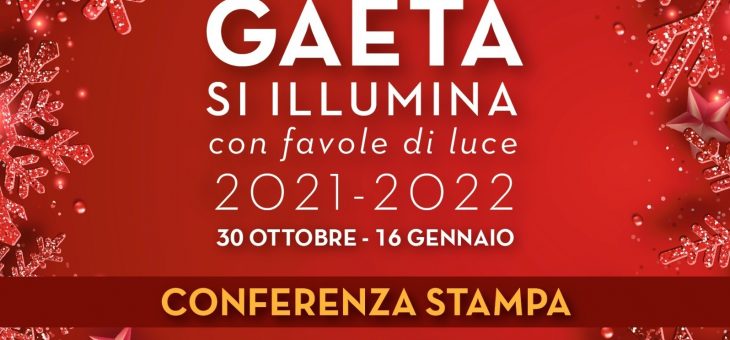 Conferenza stampa di presentazione di “Favole di Luce” edizione 2021-22