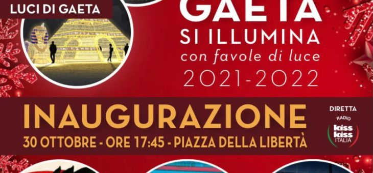 “Favole di Luce”, la presentazione della 6° edizione. Grande novità: le proiezioni artistiche sulla Divina Commedia che illuminano i monumenti, i bastioni ed il castello Angioino della città!